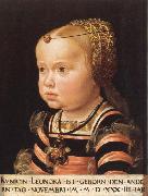 jakob seisenegger portrait of archduchess eleonora of mantua Spain oil painting artist